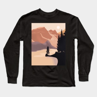 Wanders in the golden glow Long Sleeve T-Shirt